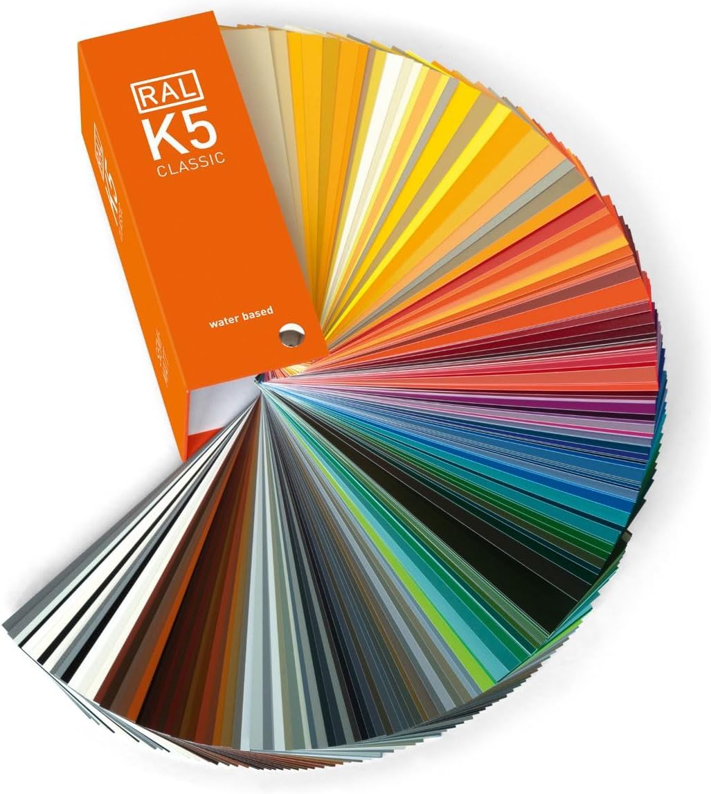 RAL K5 Classic aufgefächert